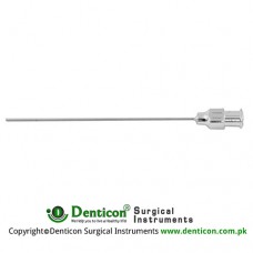 Menghini Liver Puncture Needle For Blind Lever Puncture - With Stopping Needle Stainless Steel, Needle Size Ø 1.0 x 70 mm 